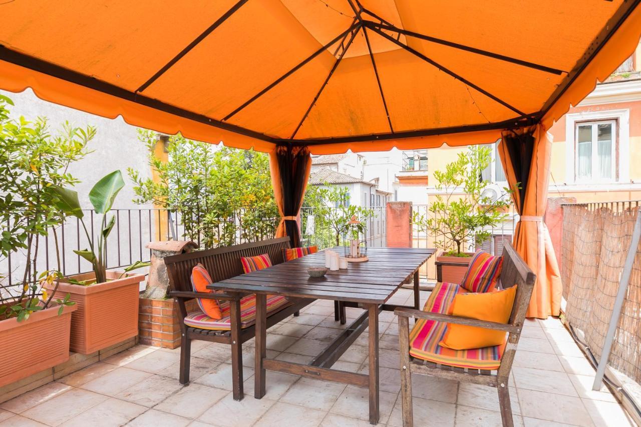 67 négyzetméteres, 1 hálószobás Apartman 1 fürdőszobával Trastevere területén Róma Kültér fotó