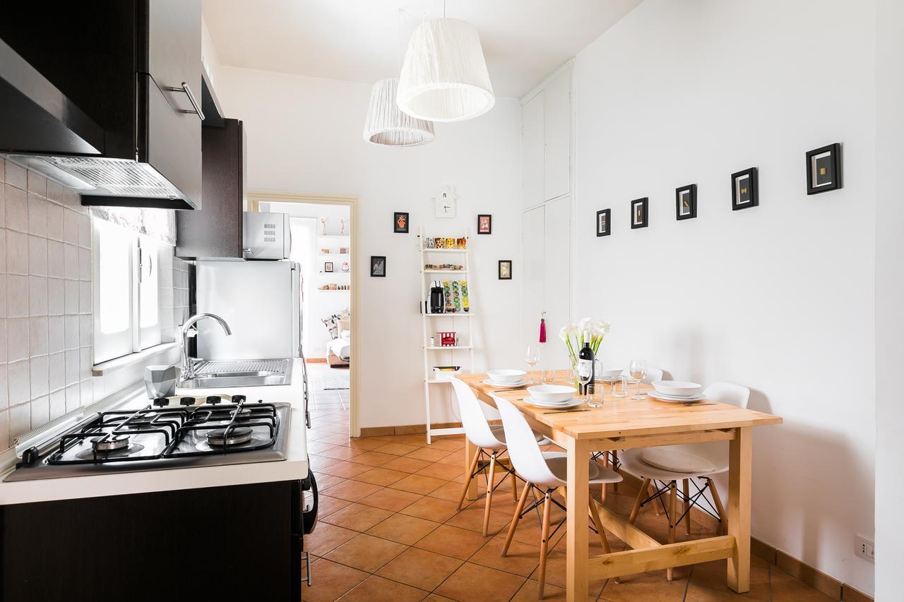 67 négyzetméteres, 1 hálószobás Apartman 1 fürdőszobával Trastevere területén Róma Kültér fotó