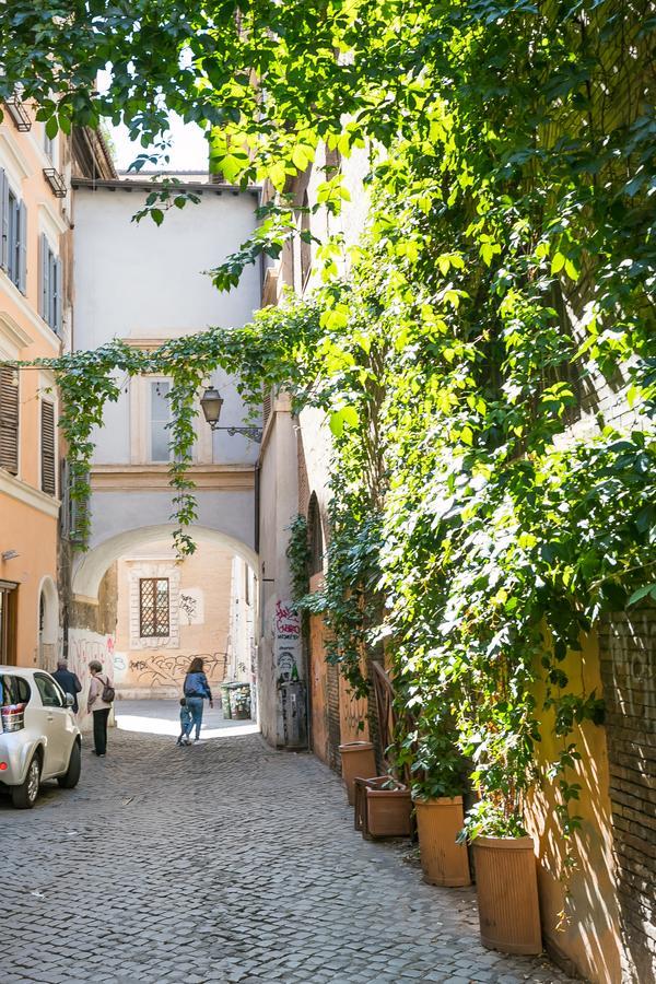 67 négyzetméteres, 1 hálószobás Apartman 1 fürdőszobával Trastevere területén Róma Kültér fotó