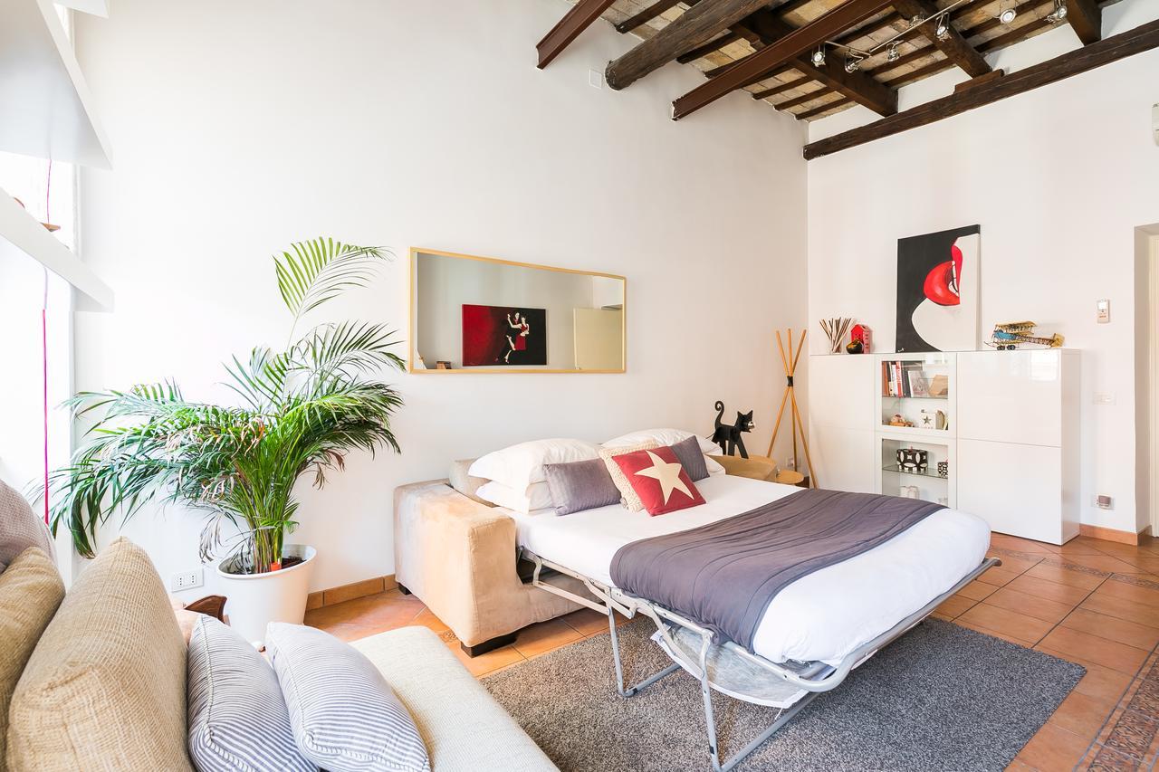 67 négyzetméteres, 1 hálószobás Apartman 1 fürdőszobával Trastevere területén Róma Kültér fotó